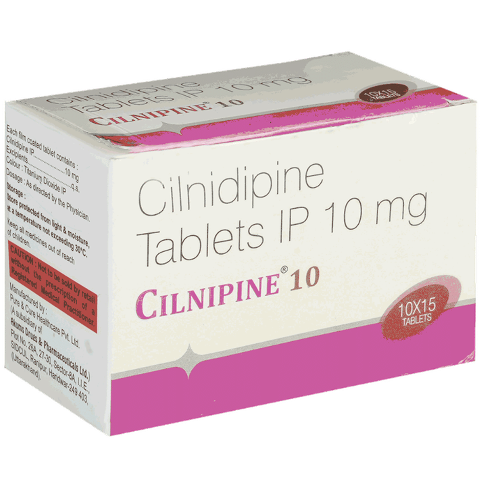 Cilnipine 10 Tablet