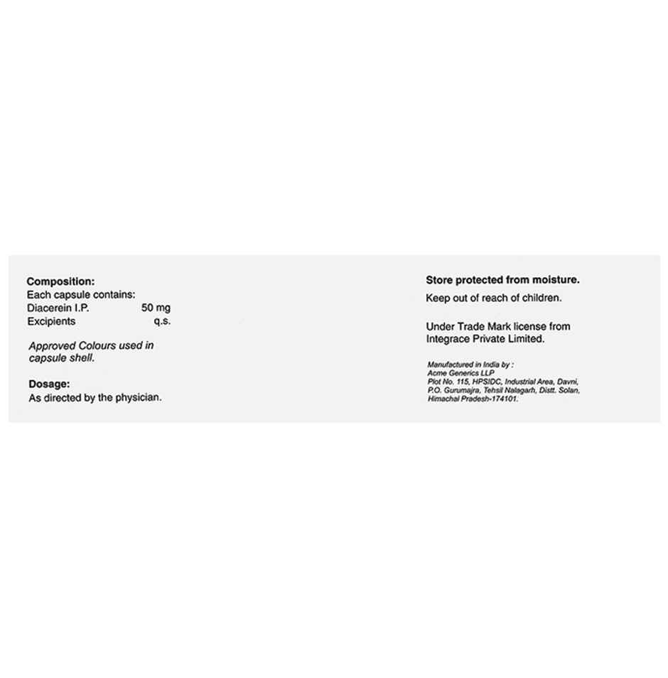 Dycerin 50mg Capsule
