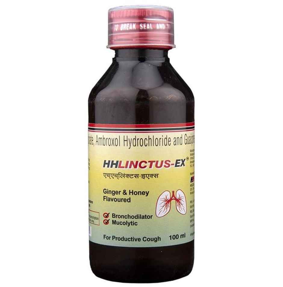 HHLinctus-Ex Ginger & Honey Flavoured Expectorant