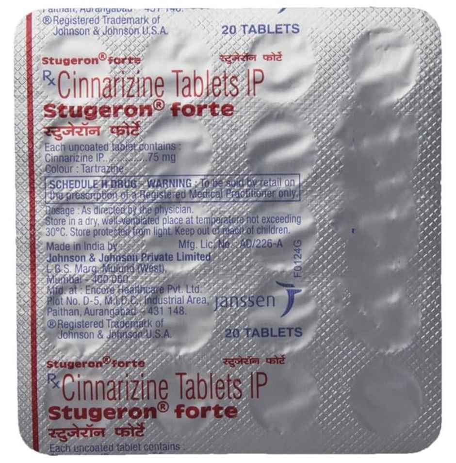 Stugeron Forte Tablet