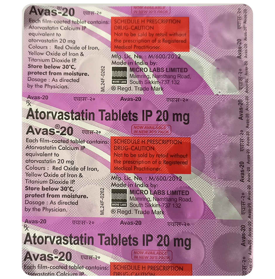 Avas-20 Tablet