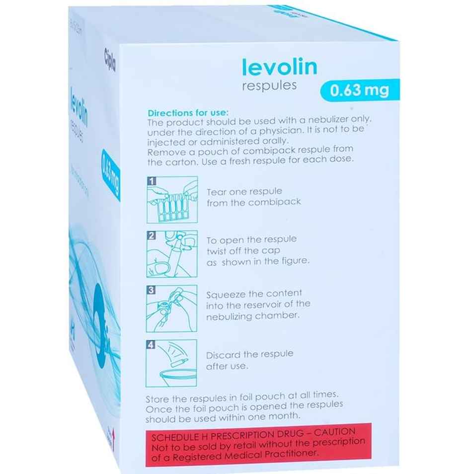 Levolin 0.63mg Respule