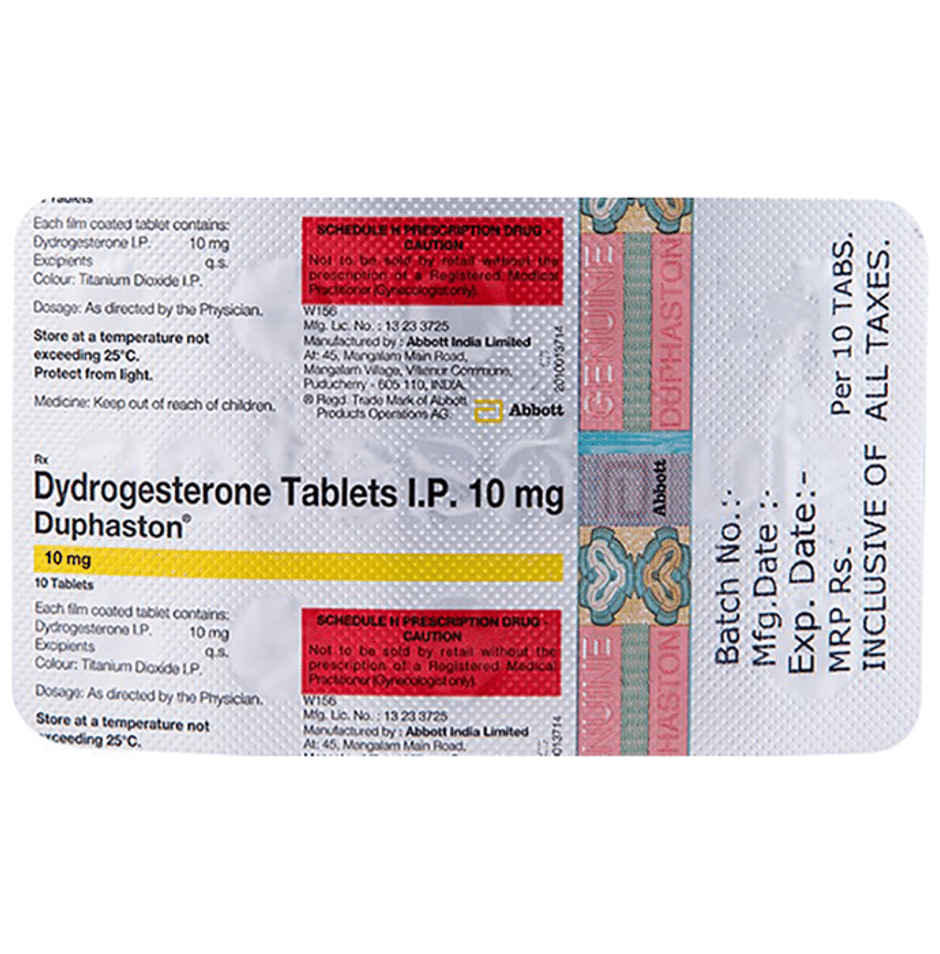 Duphaston 10mg Tablet Combo
