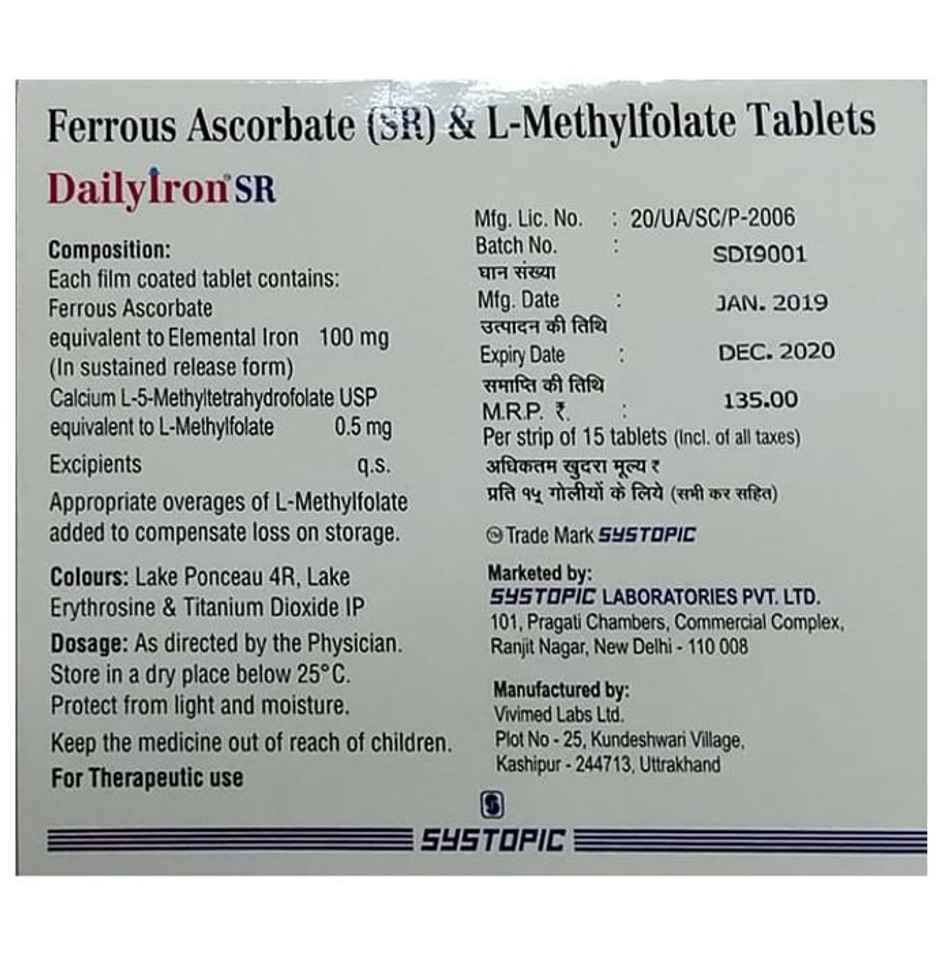 DailyIron SR Tablet