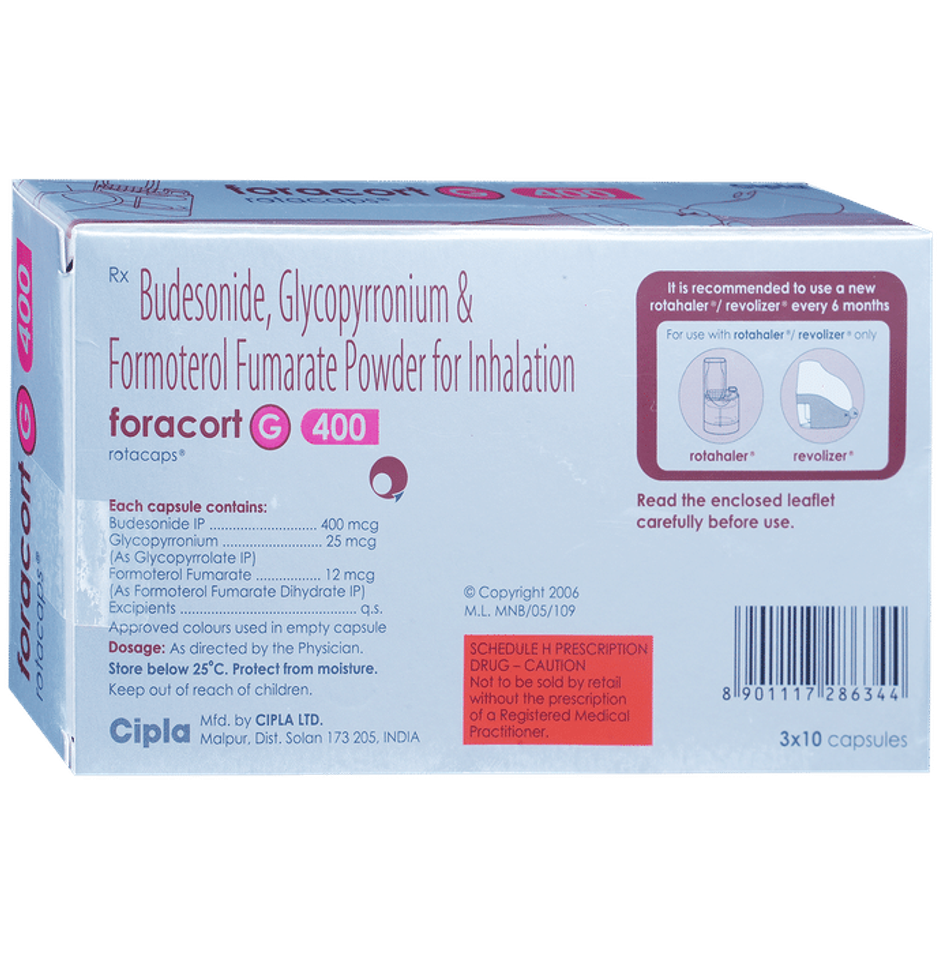 Foracort G 400 Rotacap