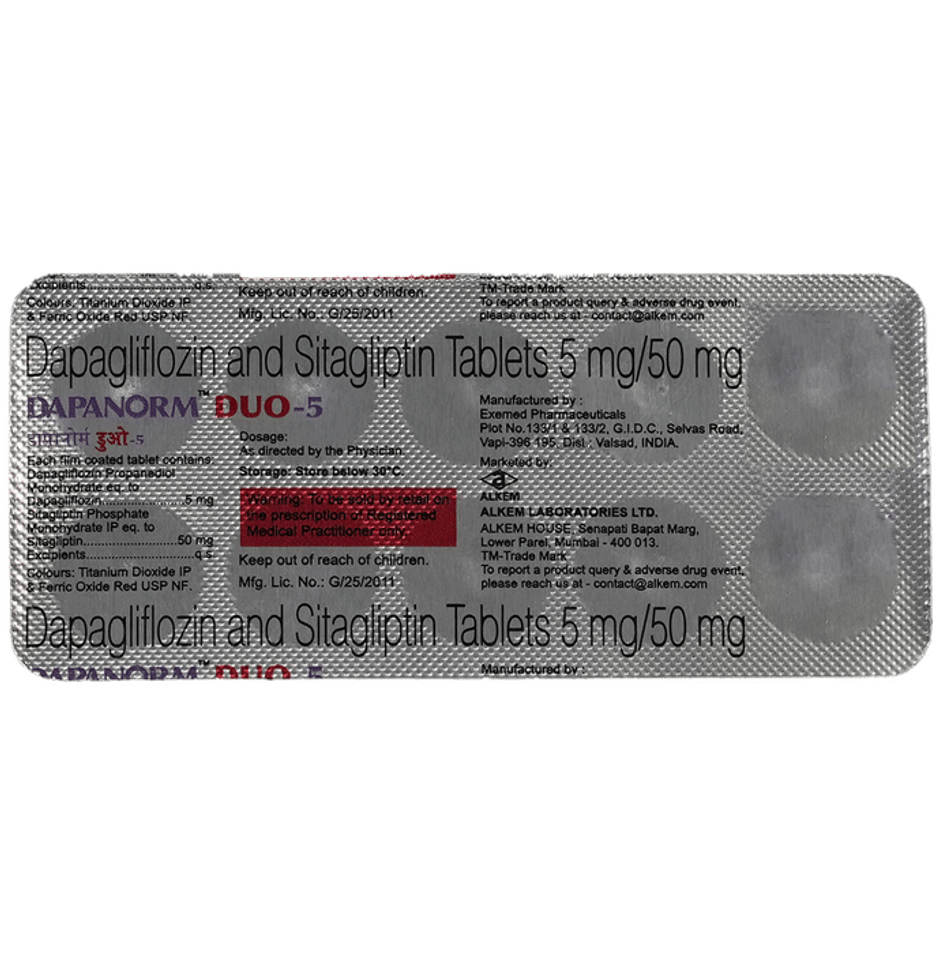 Dapanorm Duo-5 Tablet