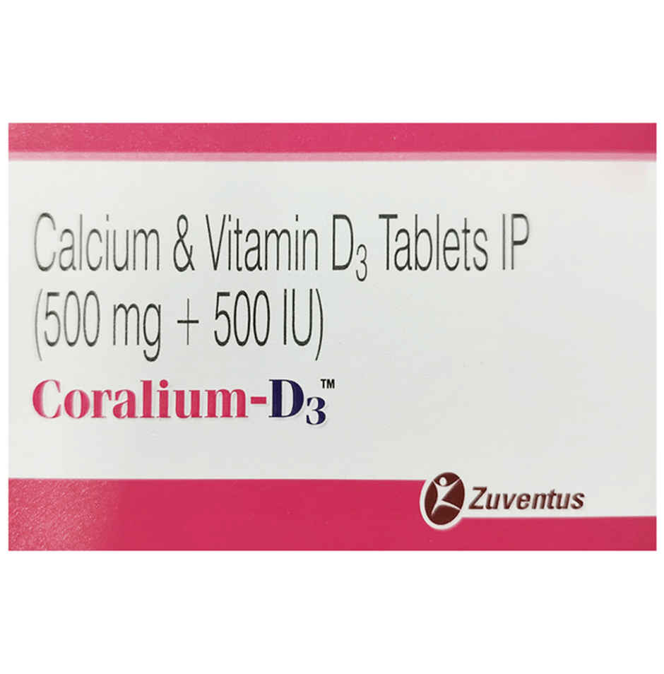 Coralium-D3 Tablet