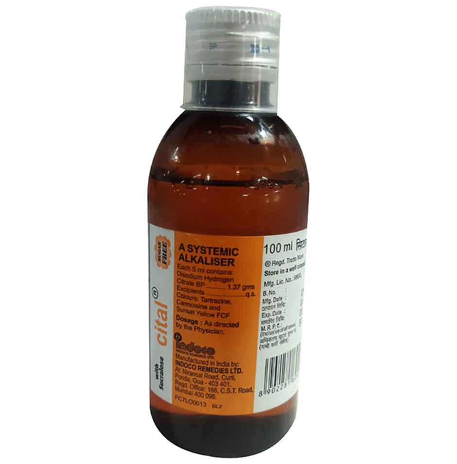 Cital Sugar Free Liquid 