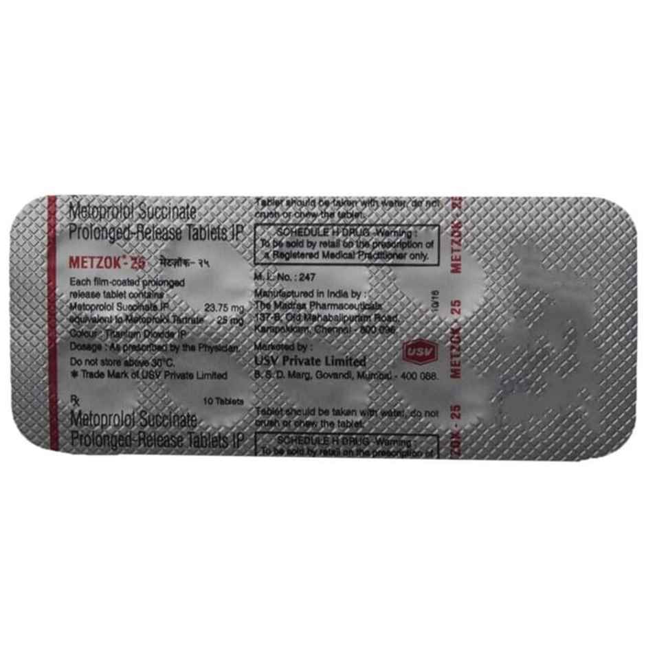 Metzok-25 Tablet PR
