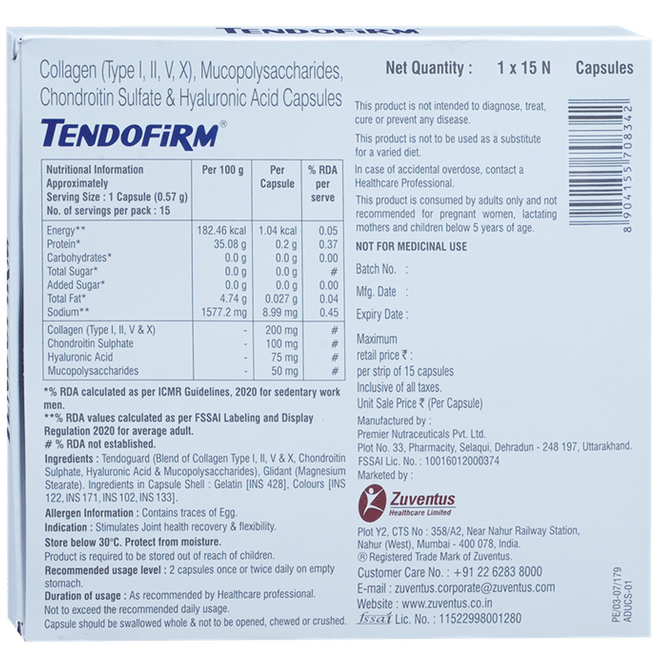 Tendofirm Capsule