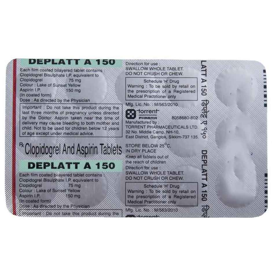 Deplatt A 150 Tablet