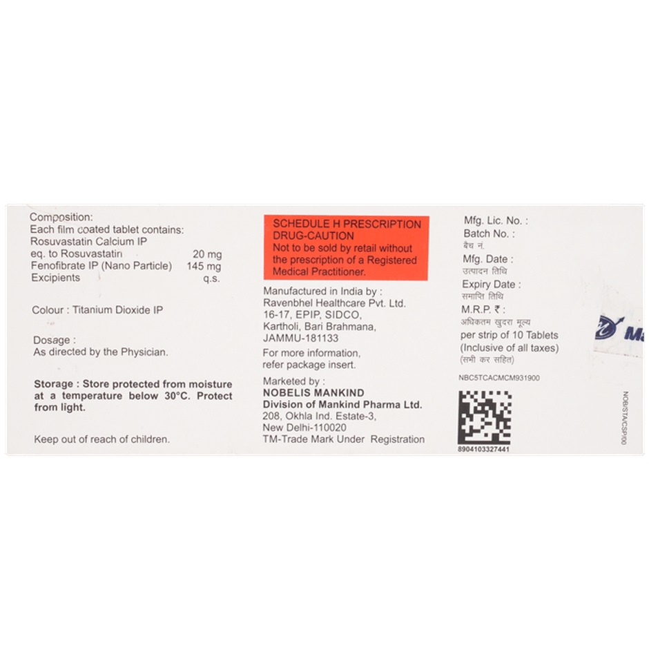 Statpure-F 20 Tablet