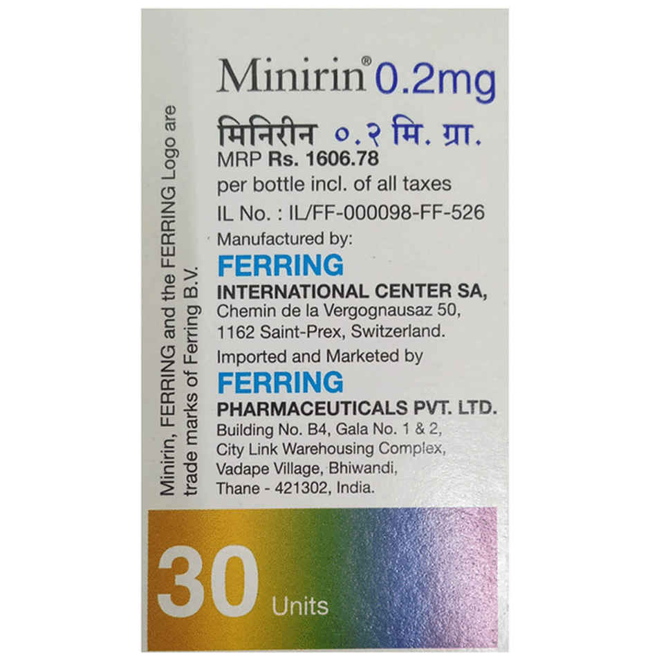 Minirin 0.2mg Tablet