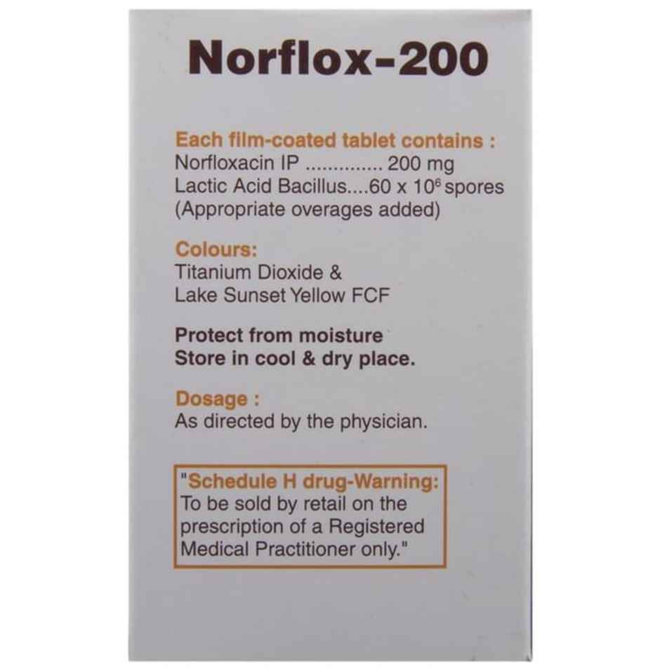 Norflox-200 Tablet