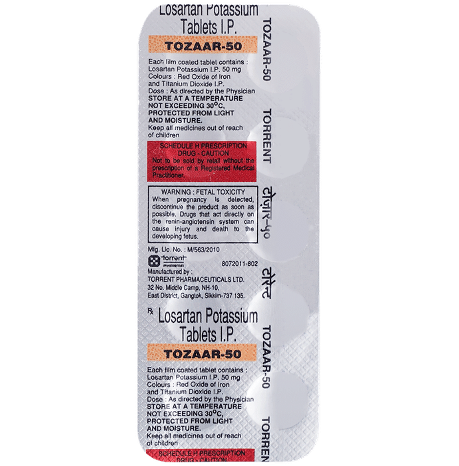 Tozaar-50 Tablet