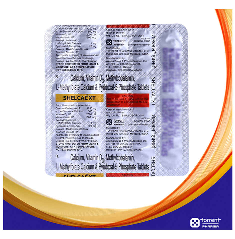 Shelcal XT Tablets Combo  