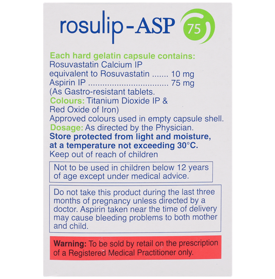 Rosulip-ASP 75 Capsule