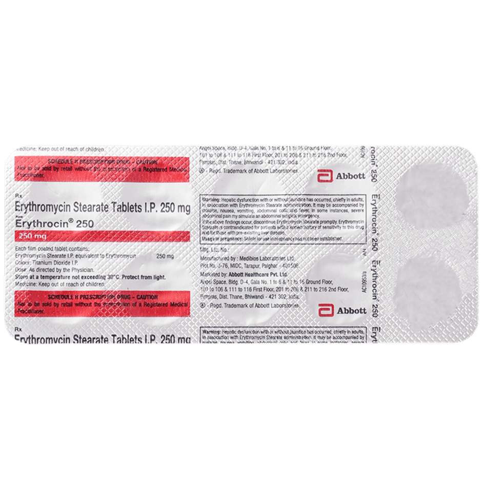 New Erythrocin 250 Tablet