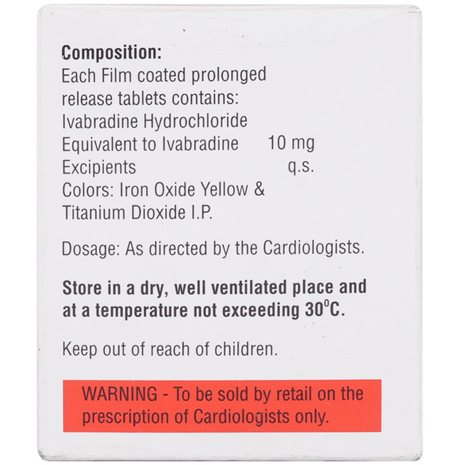 Ivabrad OD 10 Tablet PR