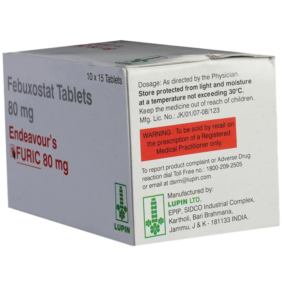 Endeavours Furic 80 mg Tablet