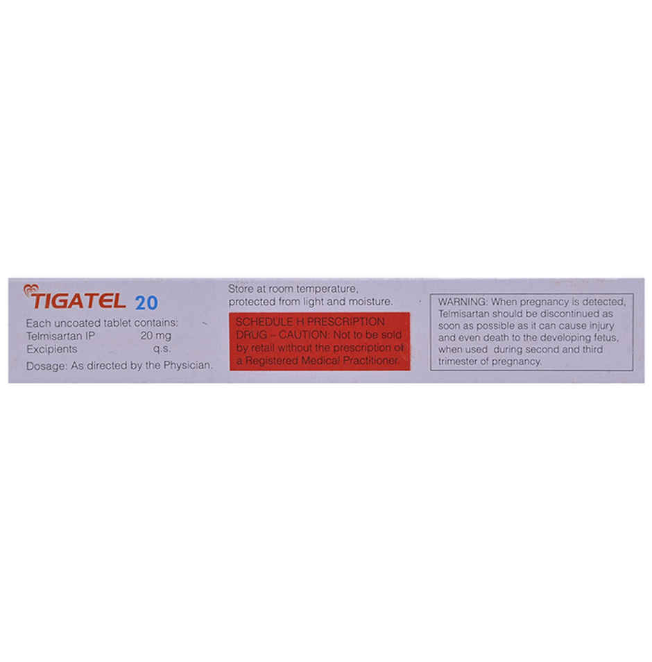 Tigatel 20 Tablet