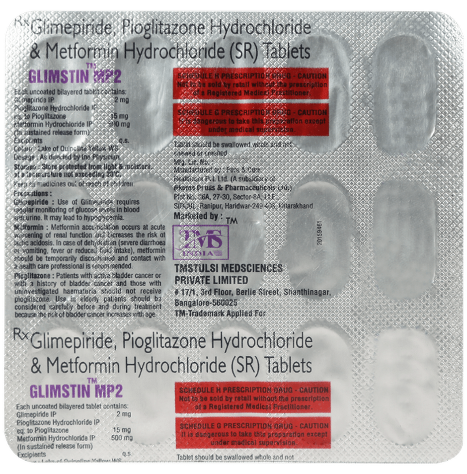 Glimstin MP2 Tablet SR