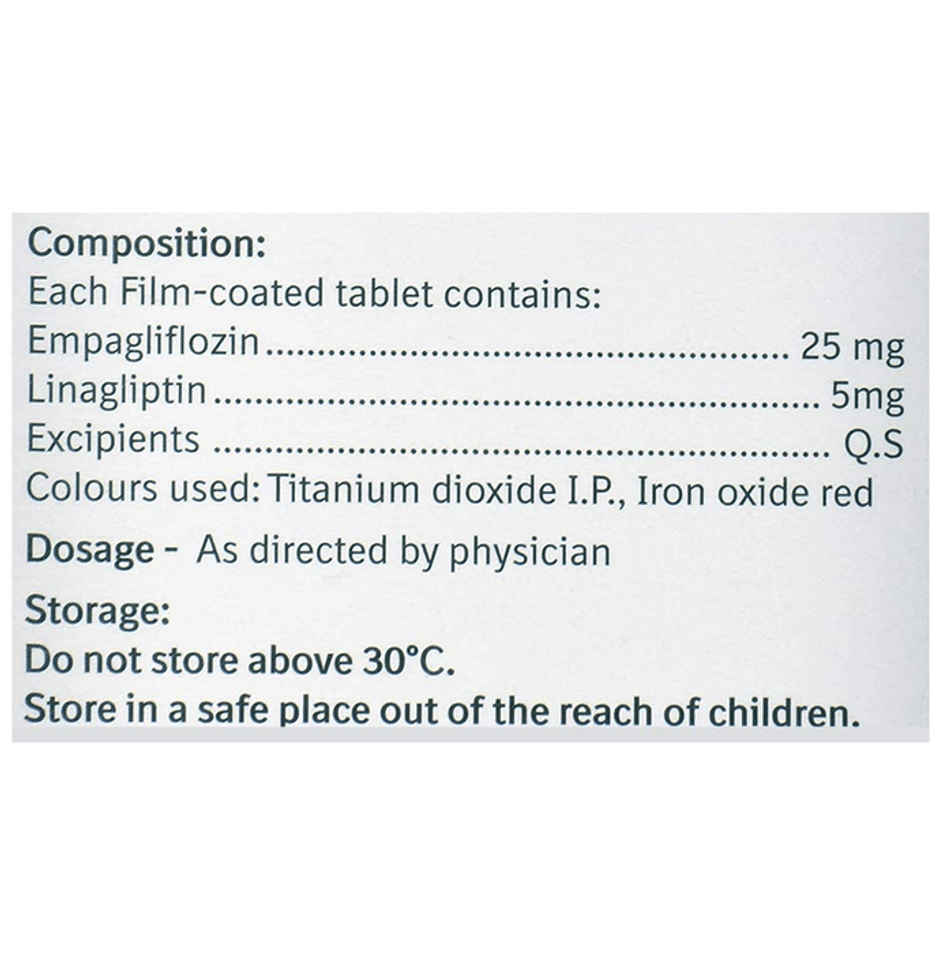 Ajaduo 25mg/5mg Tablet