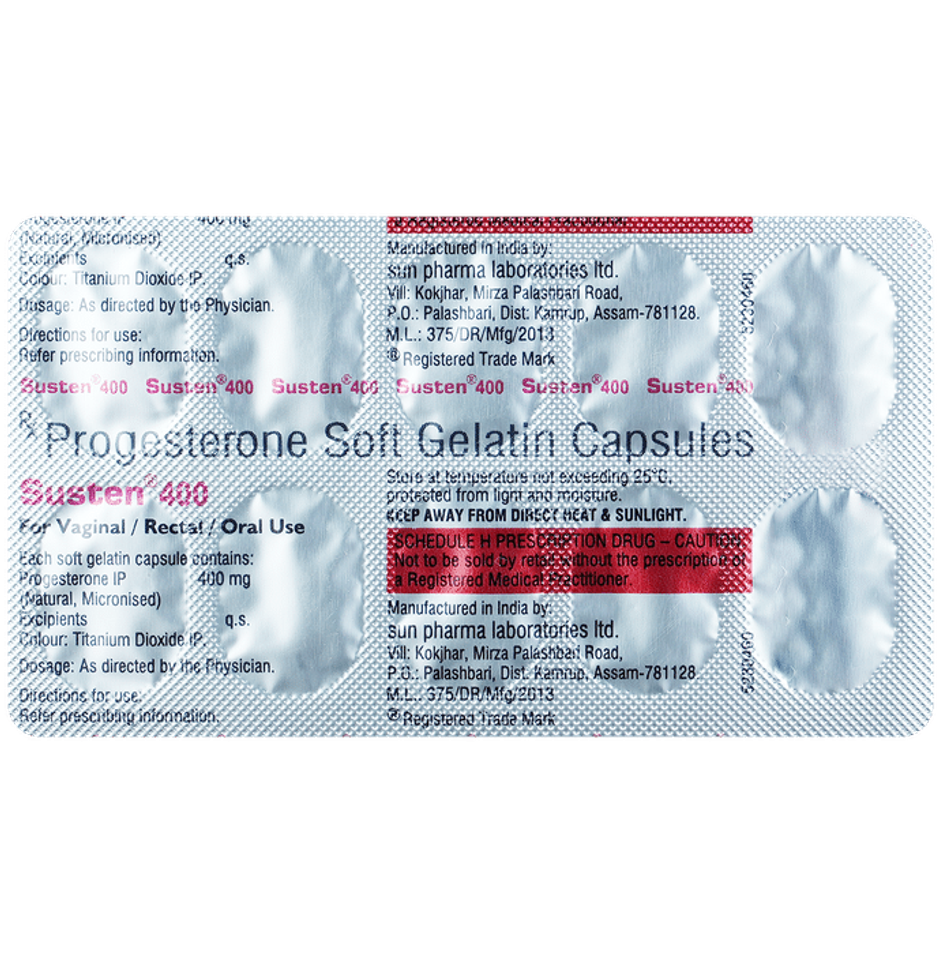 Susten 400 Soft Gelatin Capsule