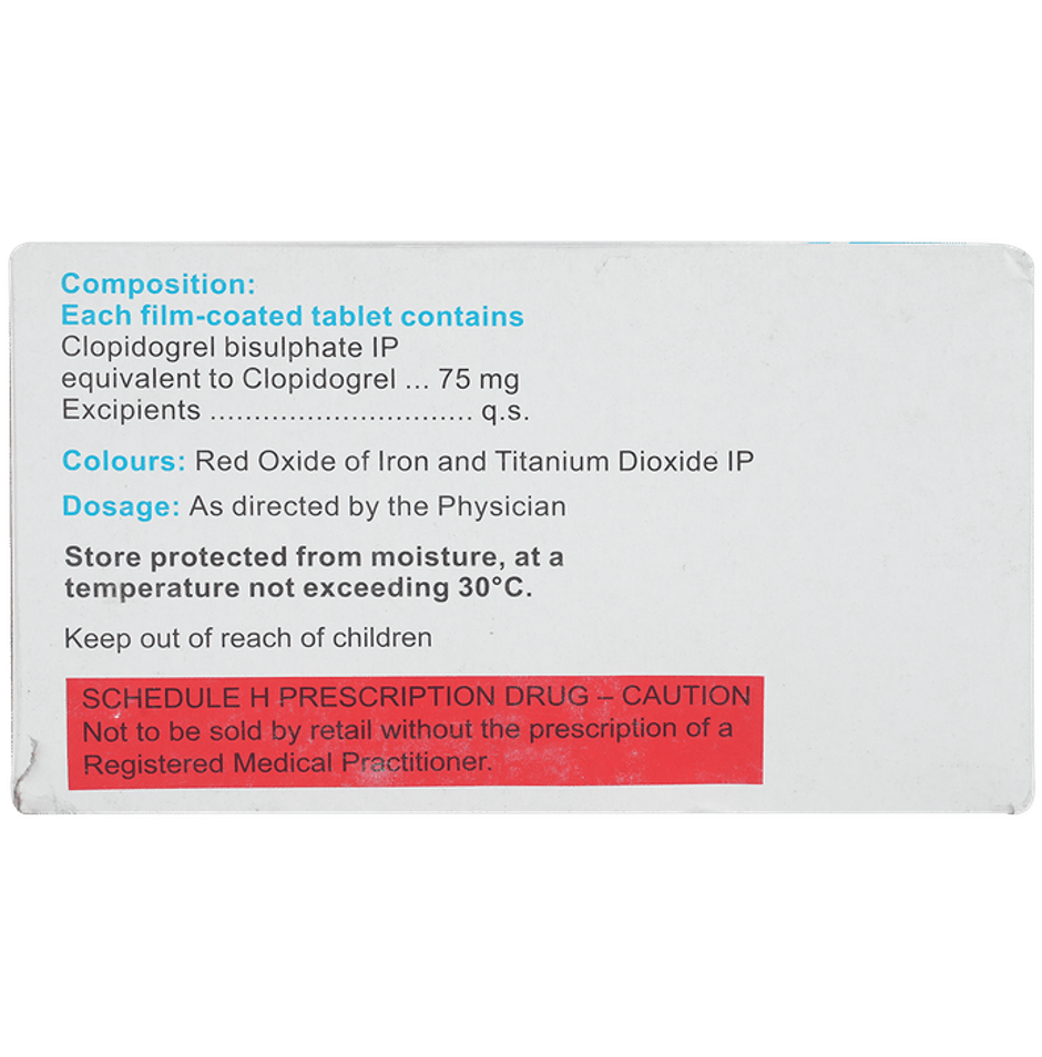 Clopicard 75mg Tablet
