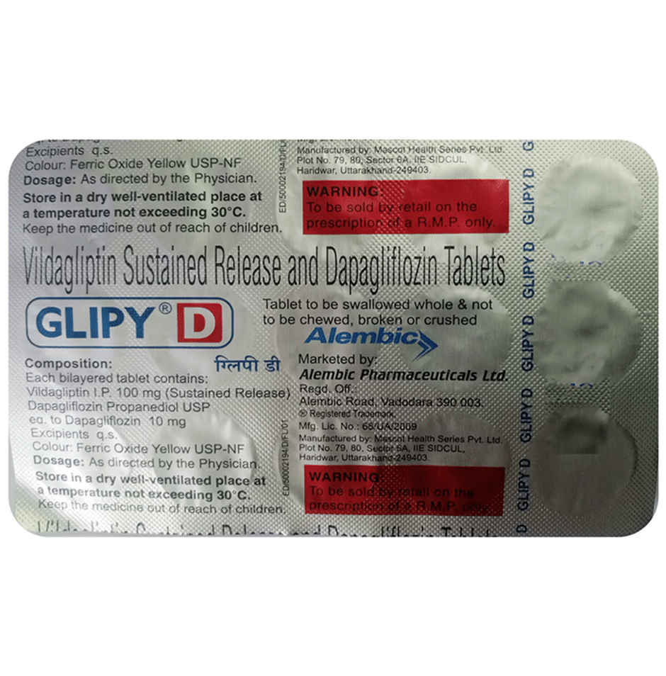 Glipy D Tablet SR