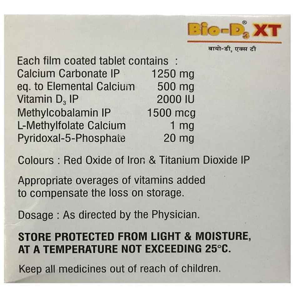 Bio-D3 XT Tablet