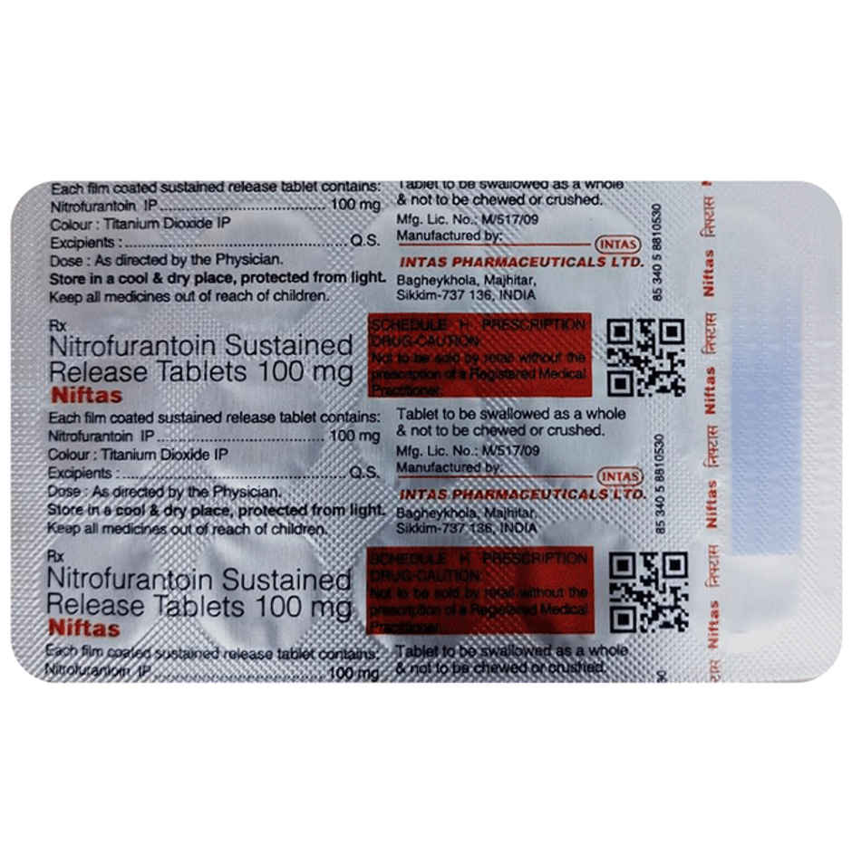 Niftas 100mg Tablet SR