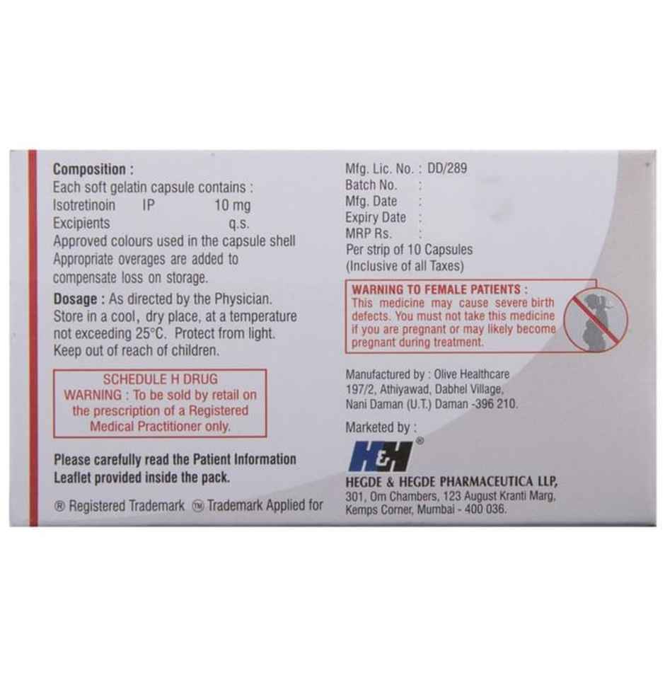 Tretin-Iso 10 Capsule