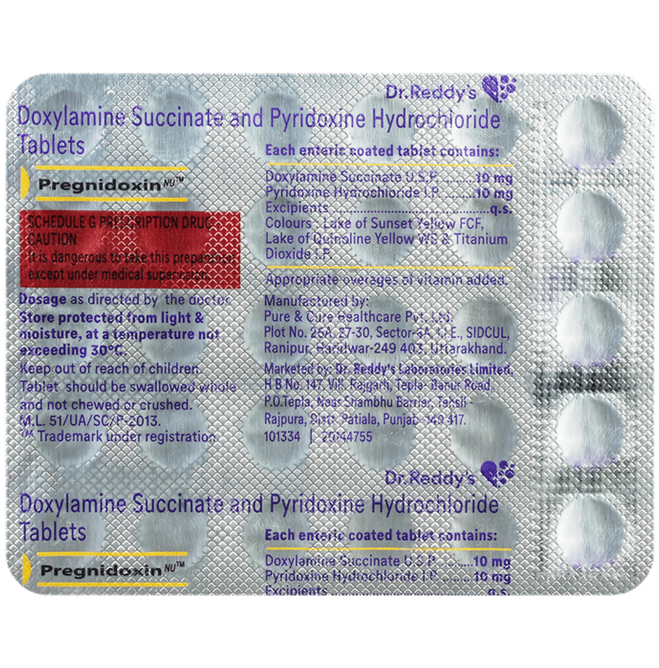 Pregnidoxin Nu Tablet