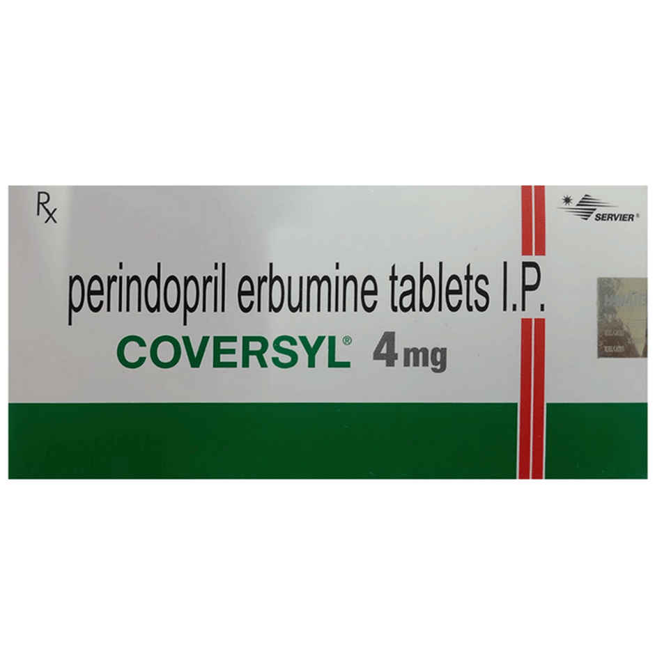 Coversyl 4mg Tablet