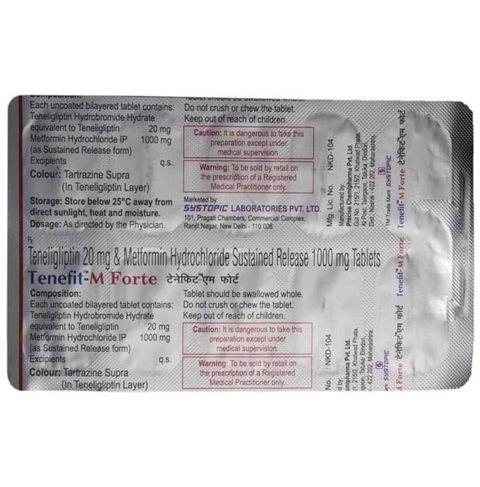Tenefit-M Forte Tablet SR