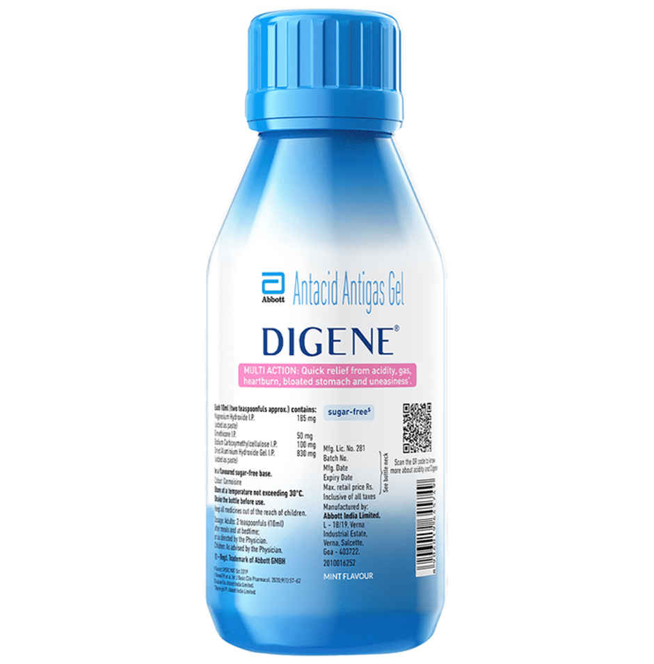 Digene Mint Flavour Oral Gel