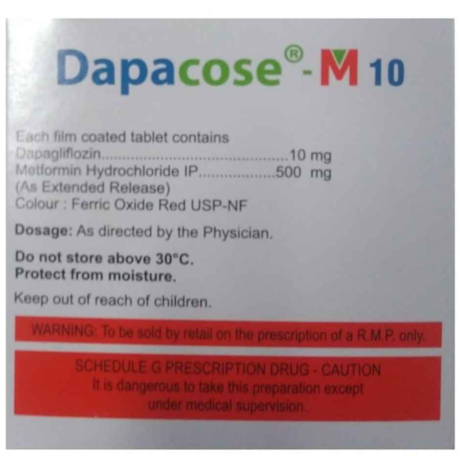 Dapacose-M 10 Tablet ER