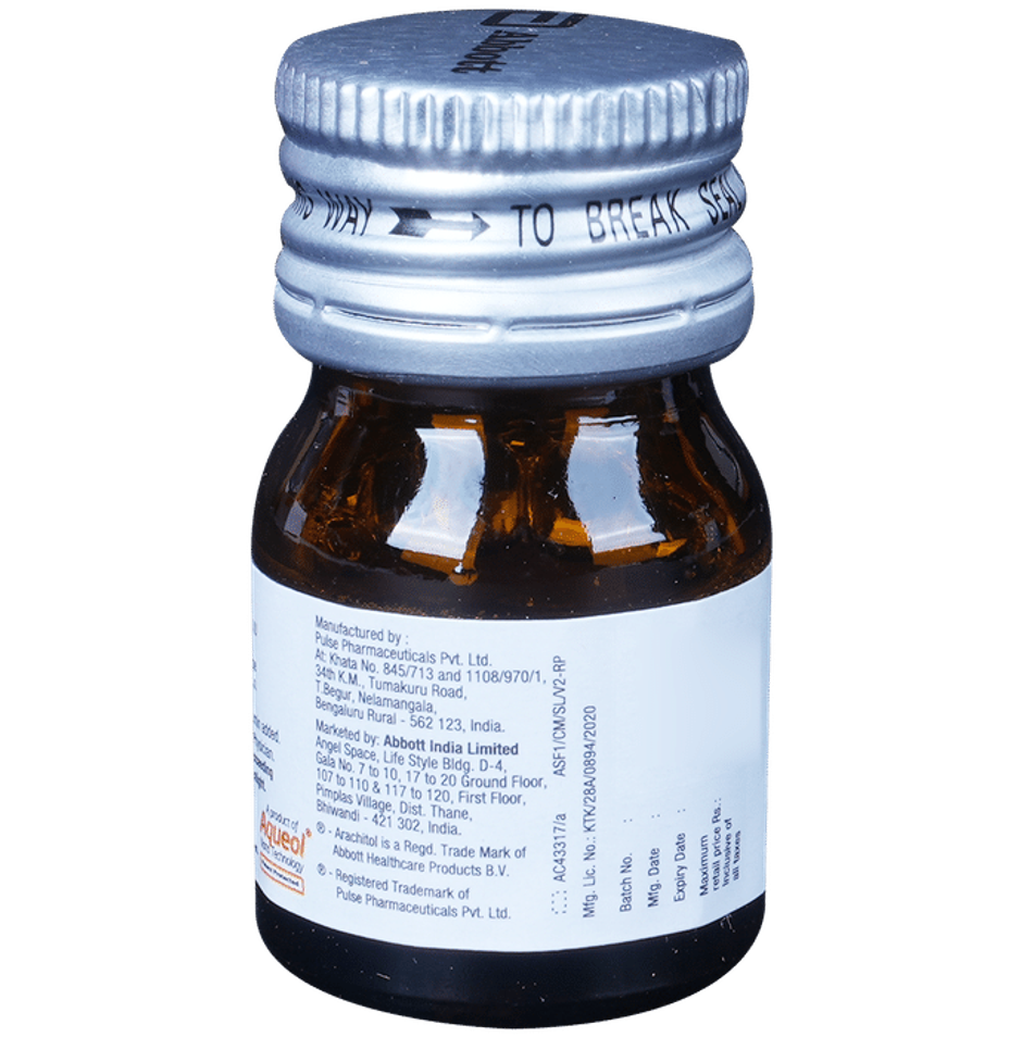 Arachitol Nano 60K IU Vitamin D3 Sugar Free Oral Solution
