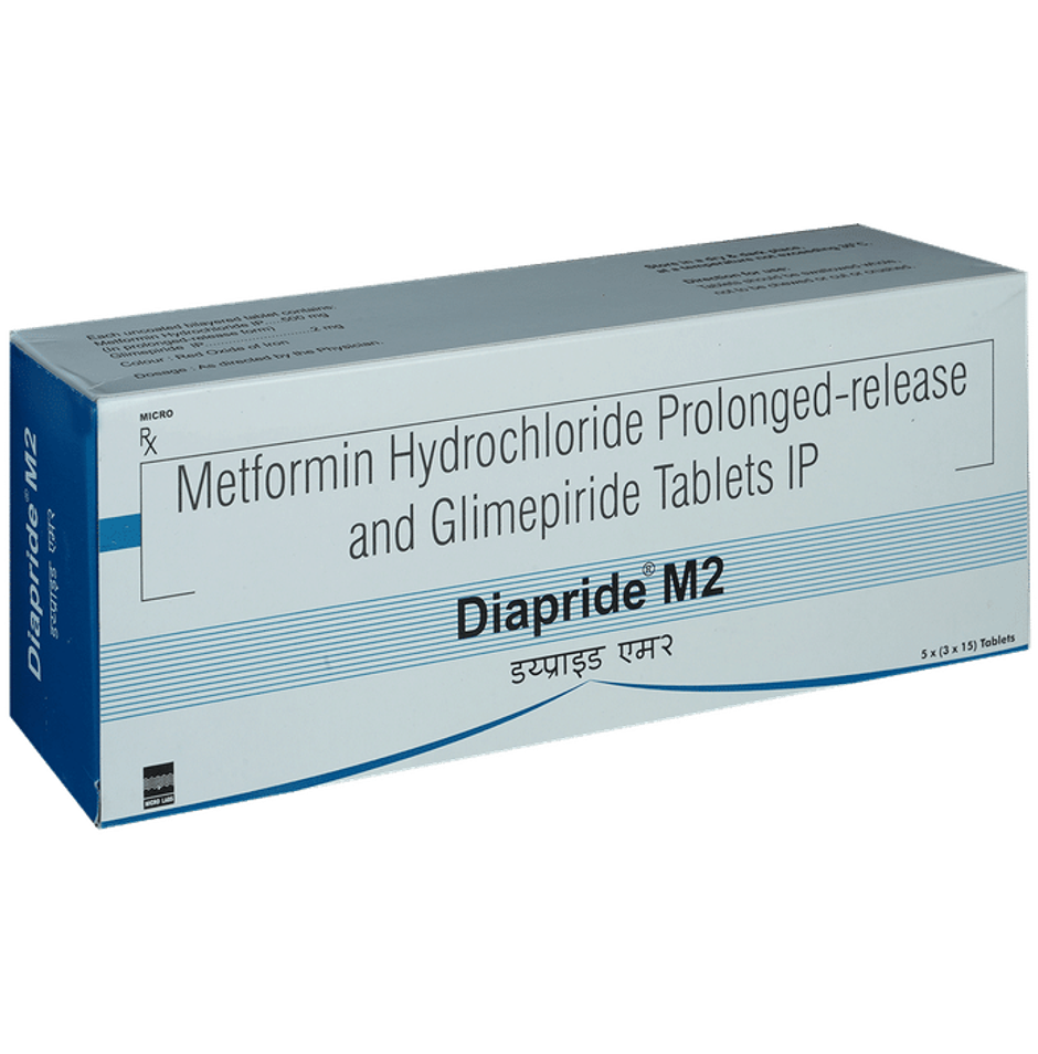 Diapride M2 Tablet PR