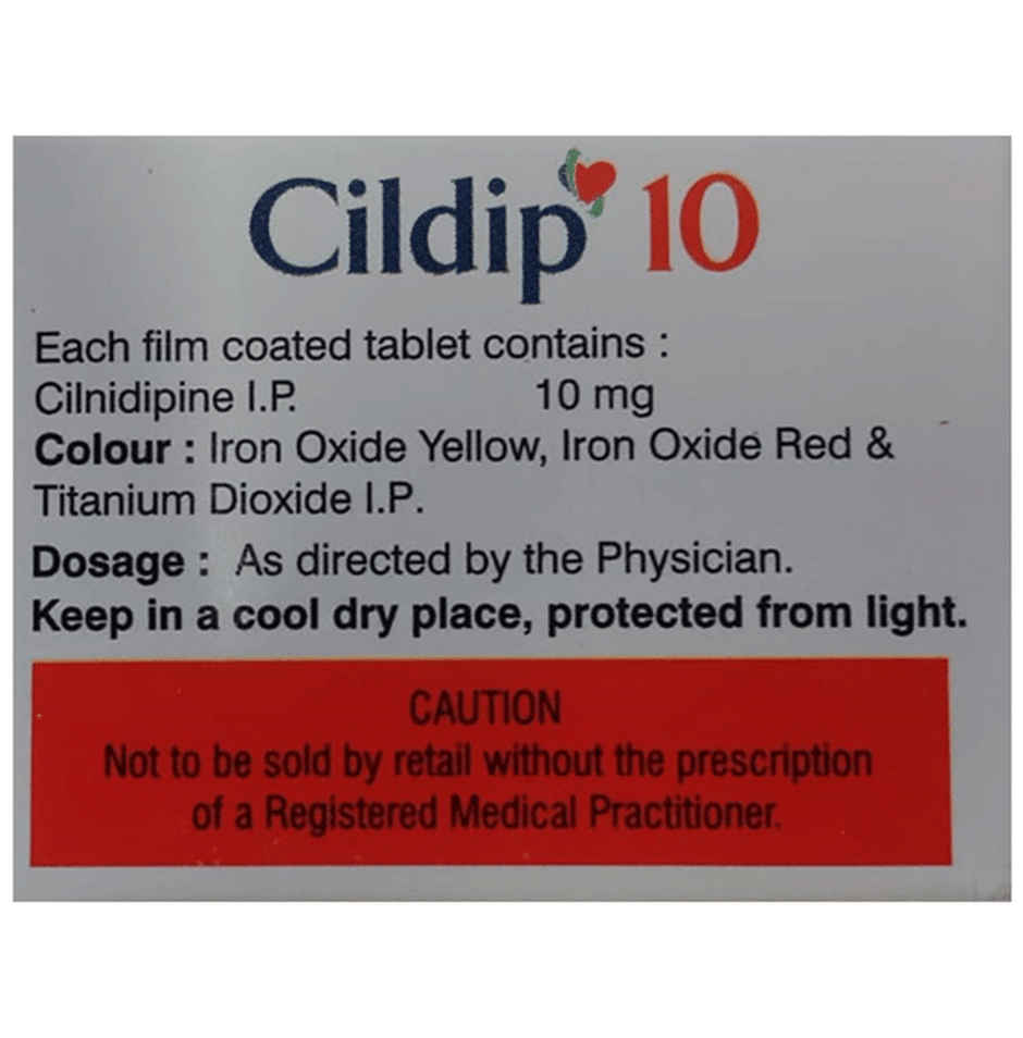 Cildip 10 Tablet