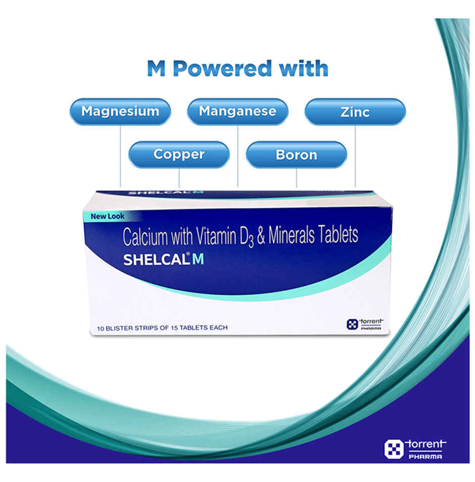 Shelcal M Vitamin(D3) Tablet