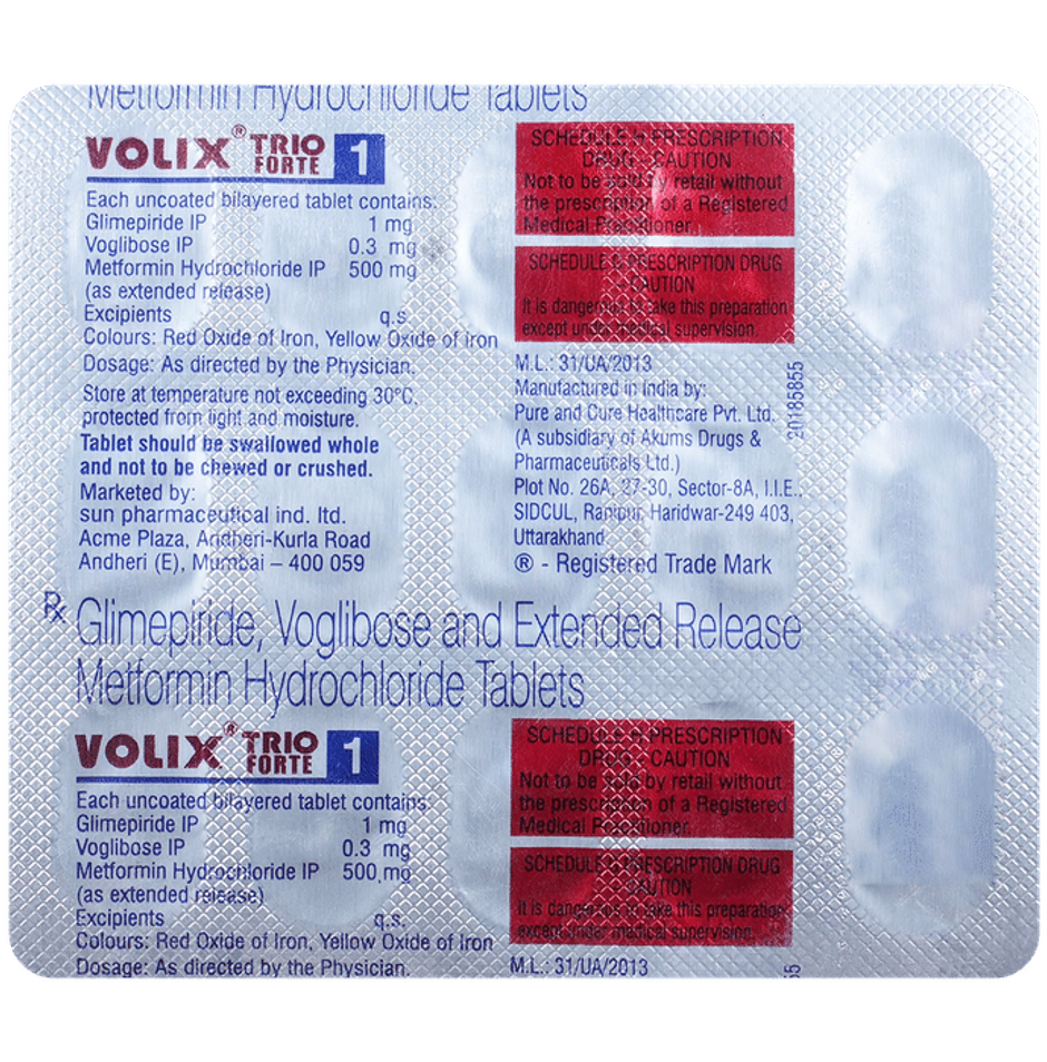 Volix Trio Forte 1 Tablet ER