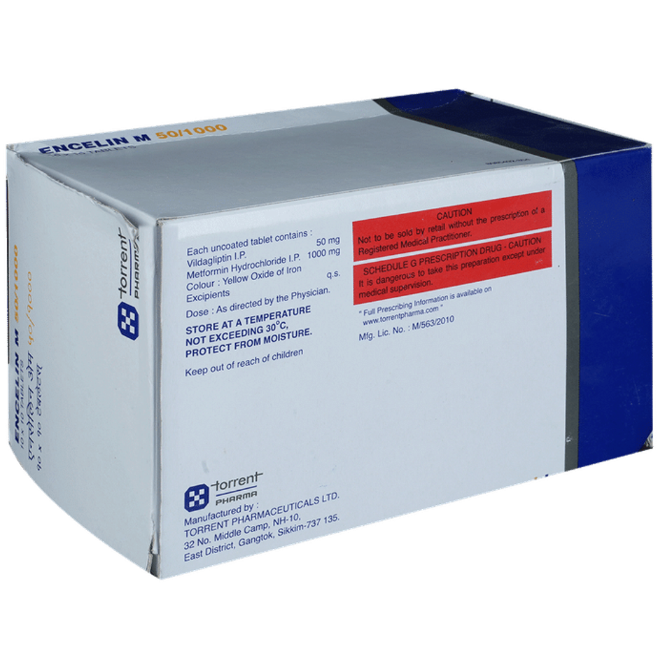 Encelin M 50/1000 Tablet