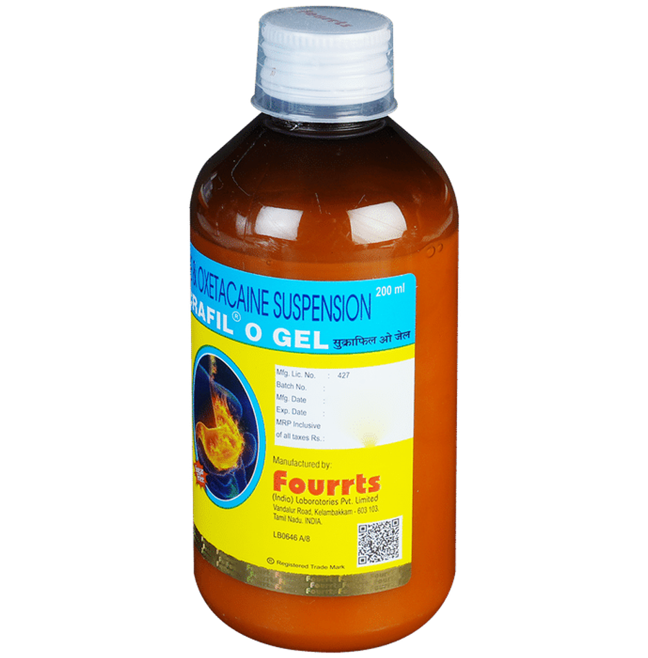 Sucrafil O Sugar Free Gel