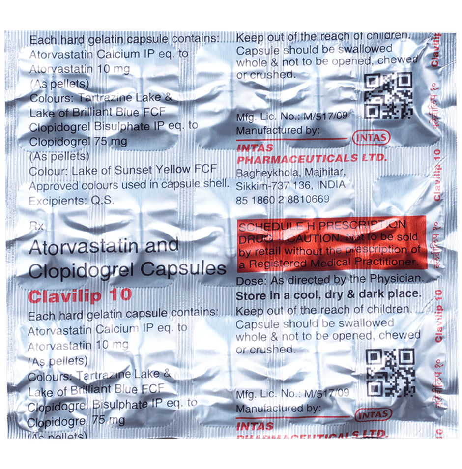 Clavilip 10 Capsule