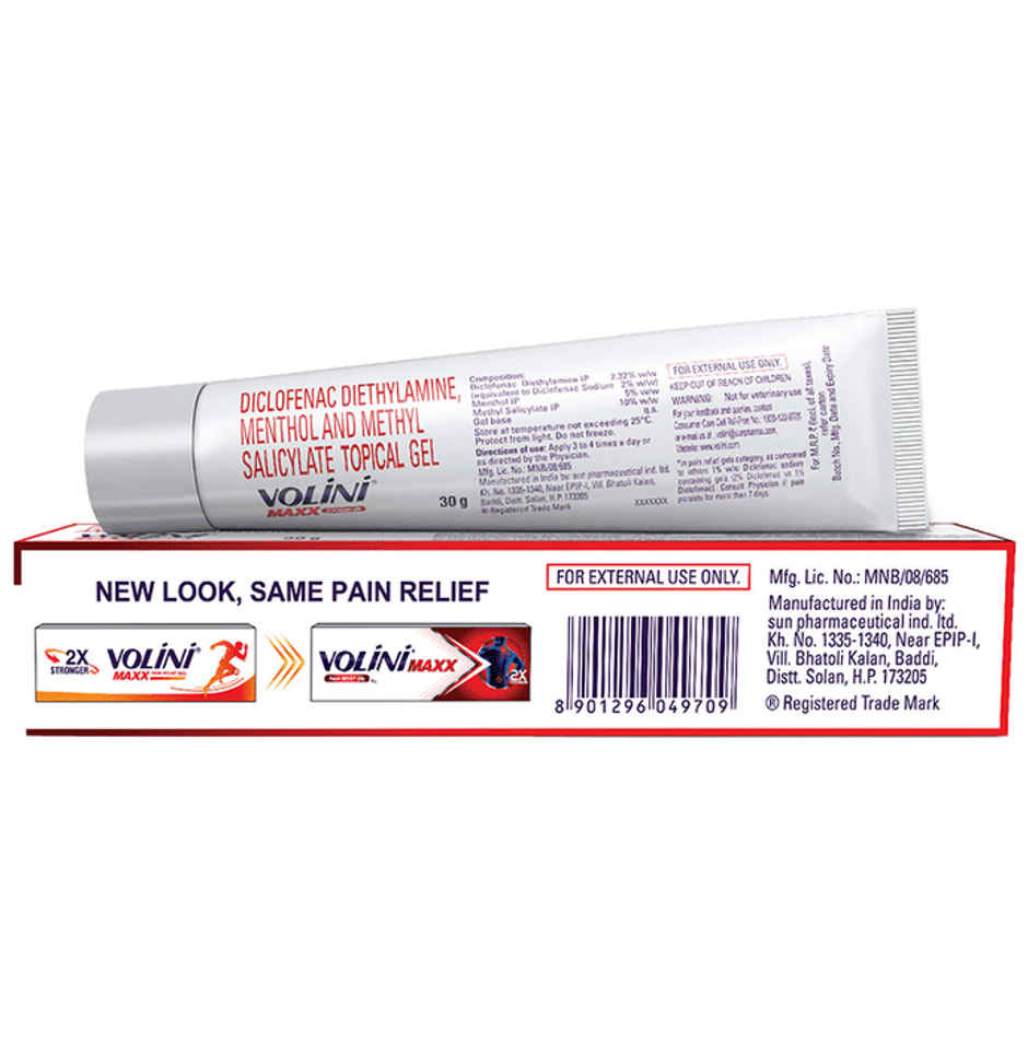 Volini Maxx Pain Relief Gel