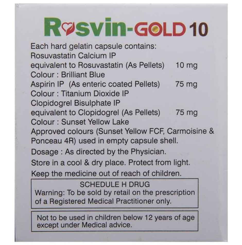 Rosvin-Gold 10 Capsule