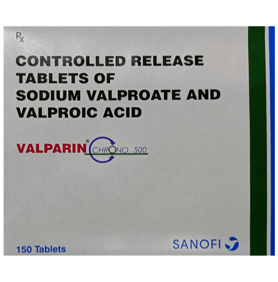 Valparin Chrono 500 Tablet CR