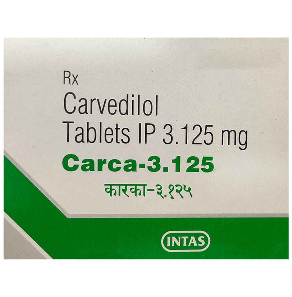 Carca-3.125 Tablet